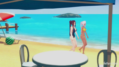 HMV 100カノ Kishika & Eira NTR Beach