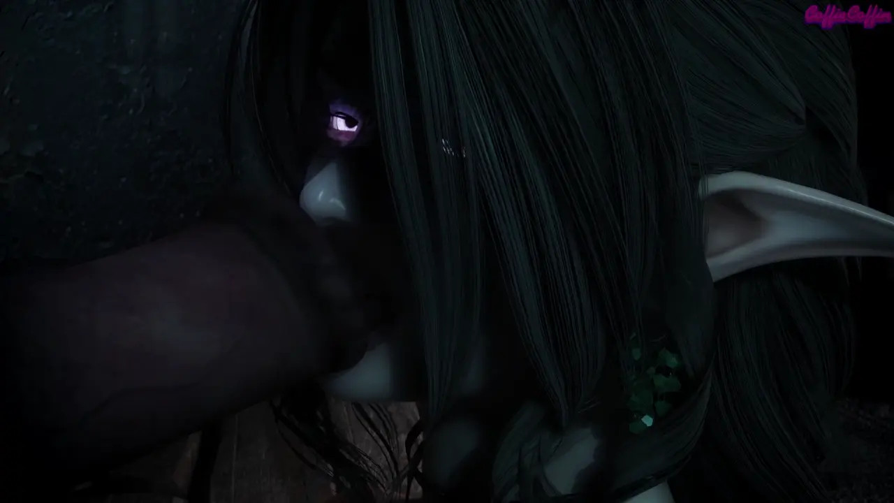 Skyrim - Troll cock in elven pussy