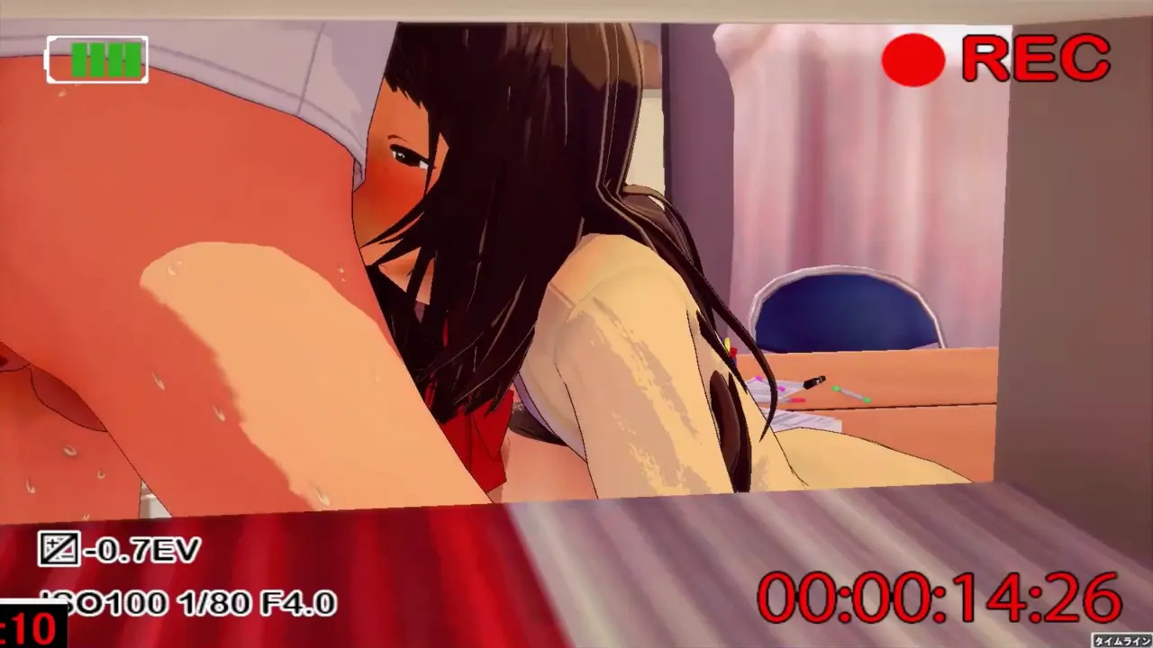 Sayu trading with a random boy for a place to stay for a while