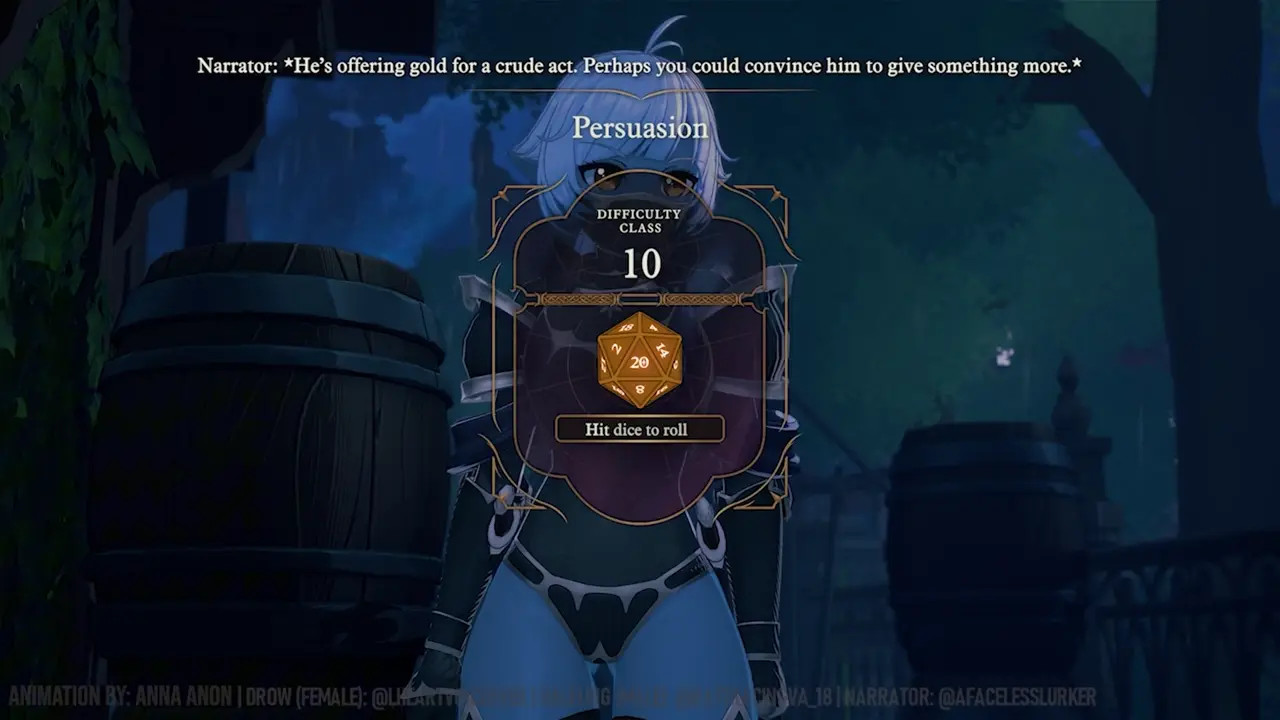 (Anna Anon)The Knight offers an crude act for... just a pocket change?! [PT BR]