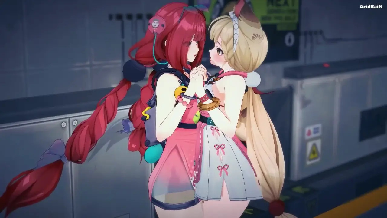 Yuzuha x Alice Having Fun