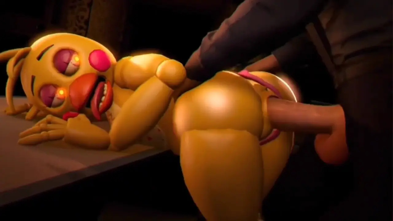 Toy Chica receive from behind (Froggysfm)
