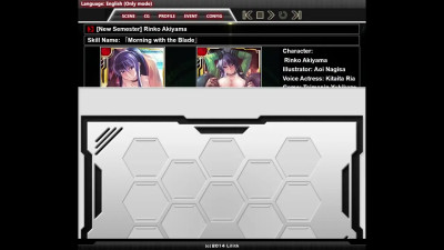 [New Semester] Rinko Akiyama H-scene 02 (Taimanin TABA ENG)