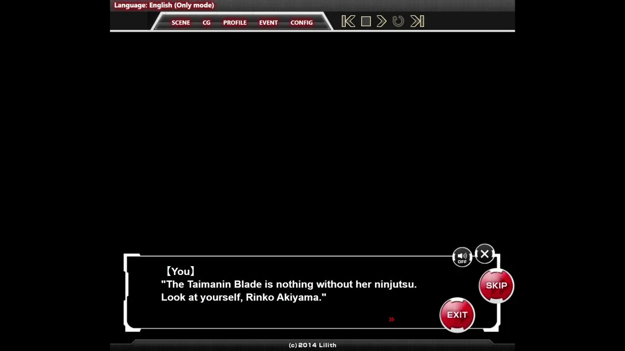 [New Semester] Rinko Akiyama H-scene 01 (Taimanin TABA ENG)