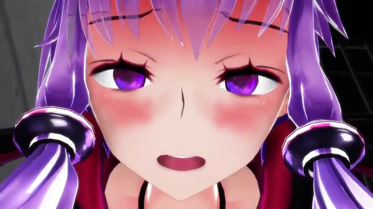Yuzuki Yukari Kissing - Jaxmmd