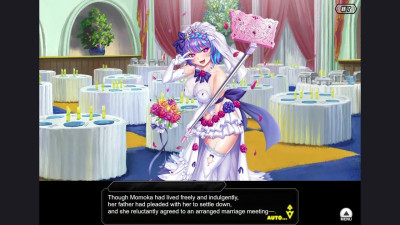 [Stunning Bride] Yatsuhiro Momoka H-scene (Taimanin RPGX ENG)