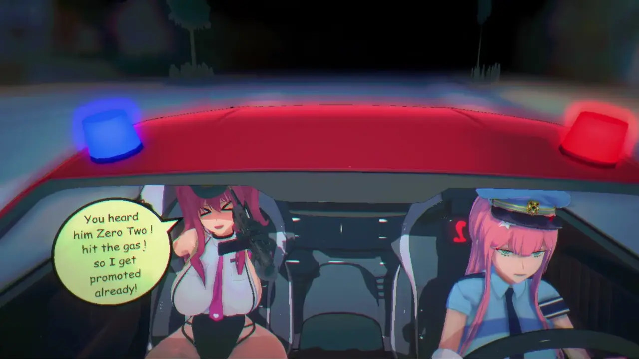 Slutty cops Stella & Zero Two