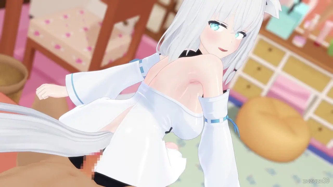 Shirakami Fubuki_Hololive [Zuzuzu3D]