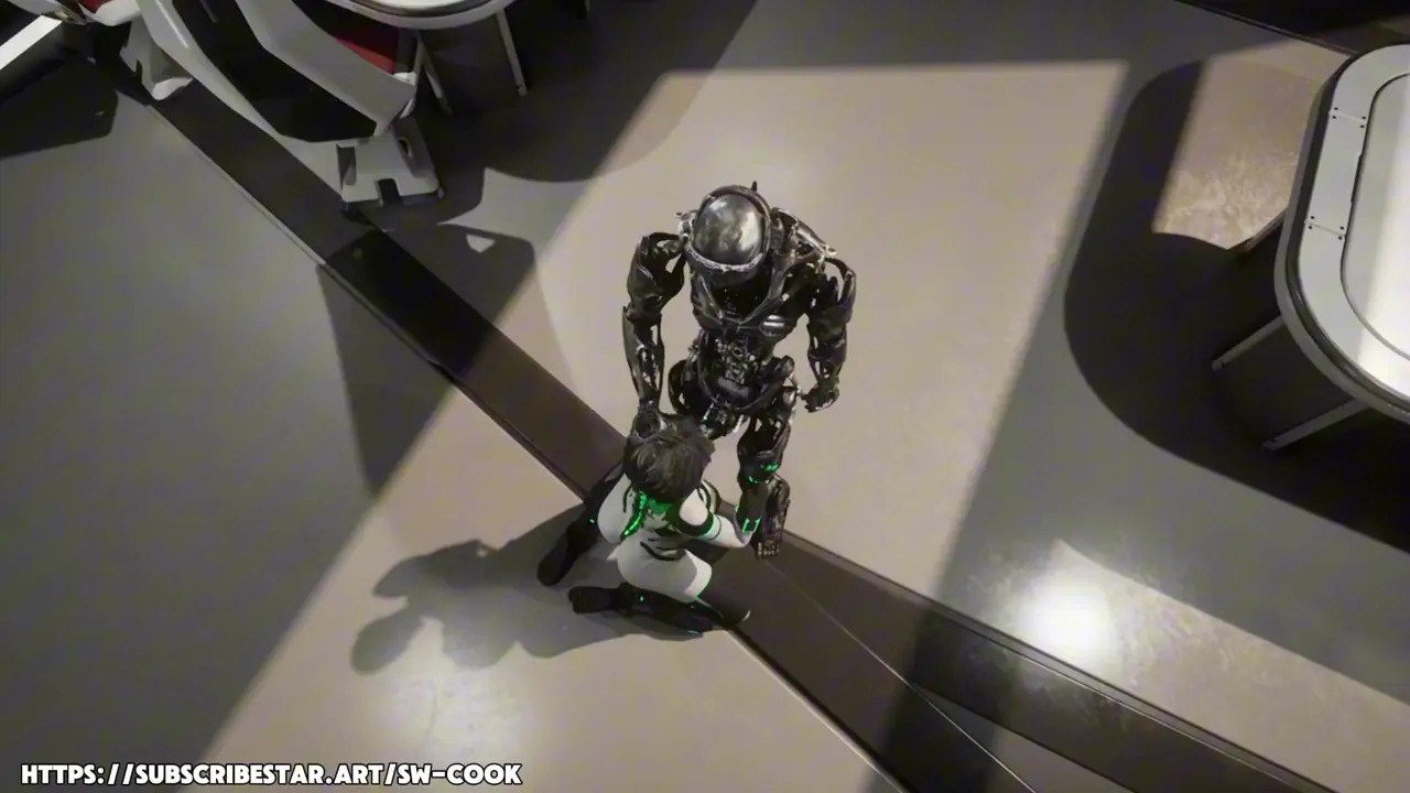 Terminator Rails Sexy Cyborg - Facefuck & Sex