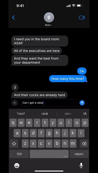 [RitaVrc] I never disappoint my boss ????????