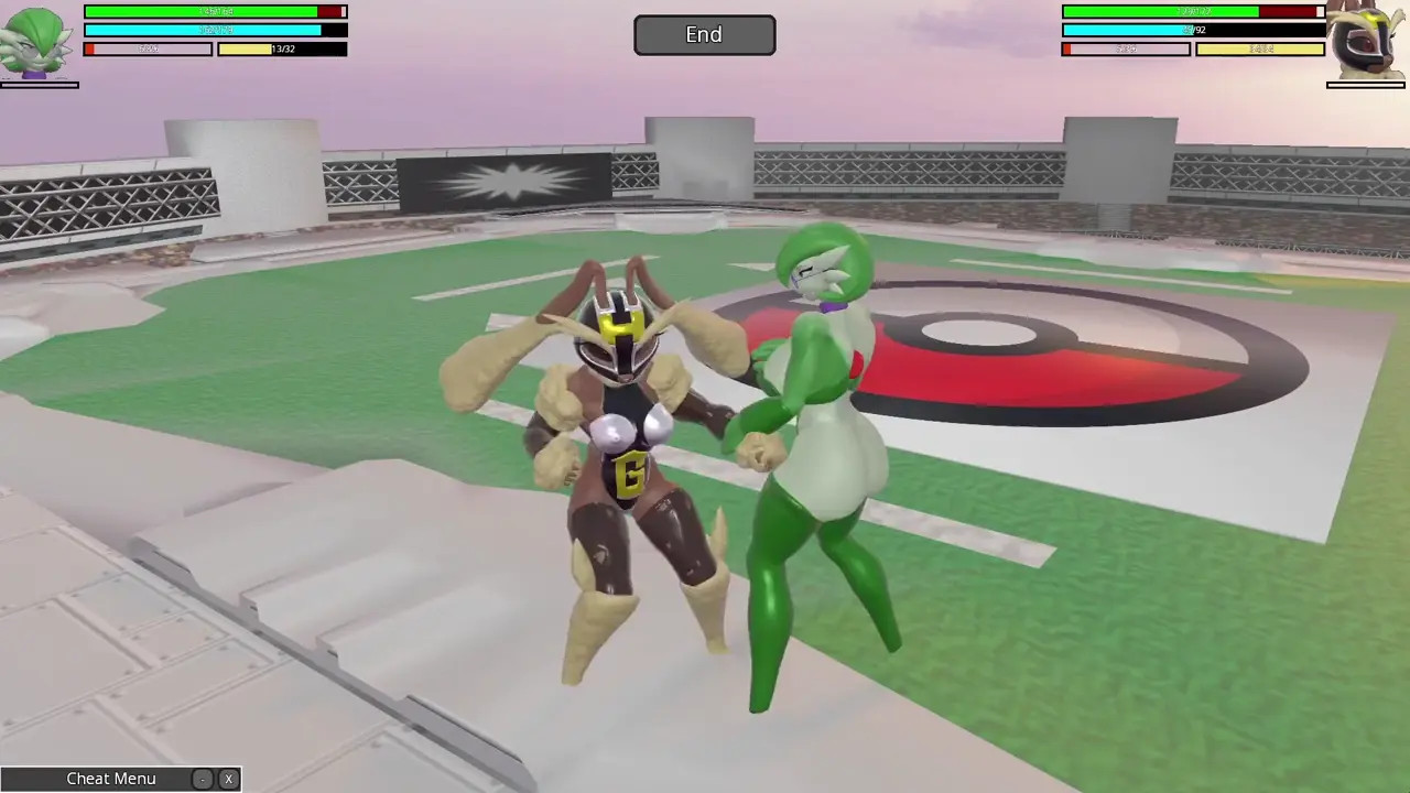 Gardevoir vs Lopunny : Heroine Rumble 2