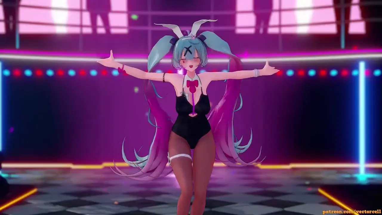[MMD]Rabbit Hole - Miku