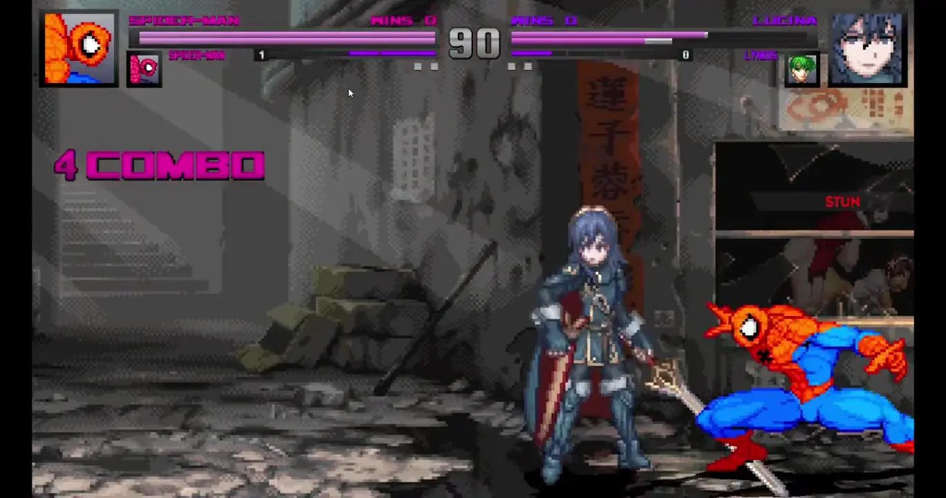 Spider-man x Lucina x Lyn