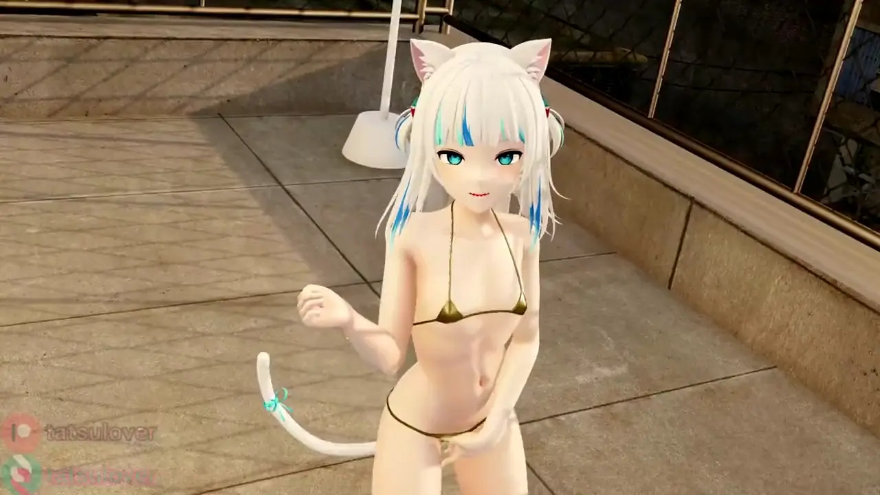 【R-18 MMD】 Gawr Gura - FreEmo Dance