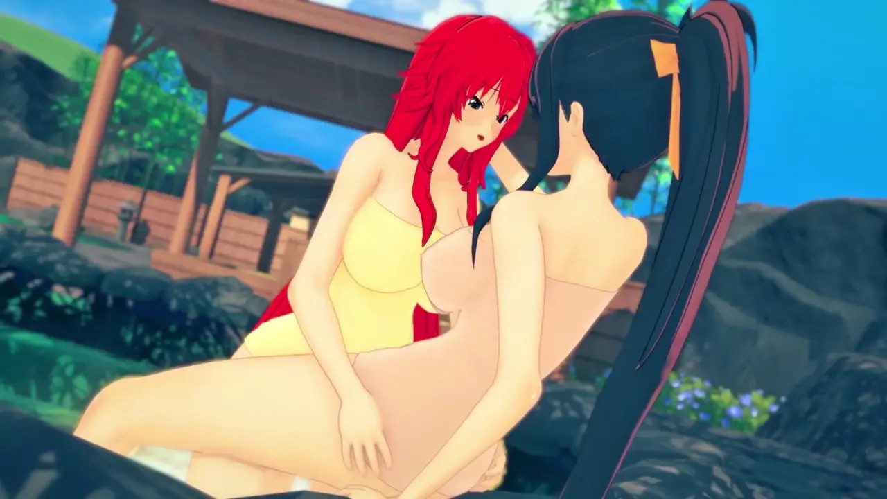Rias VS Akeno