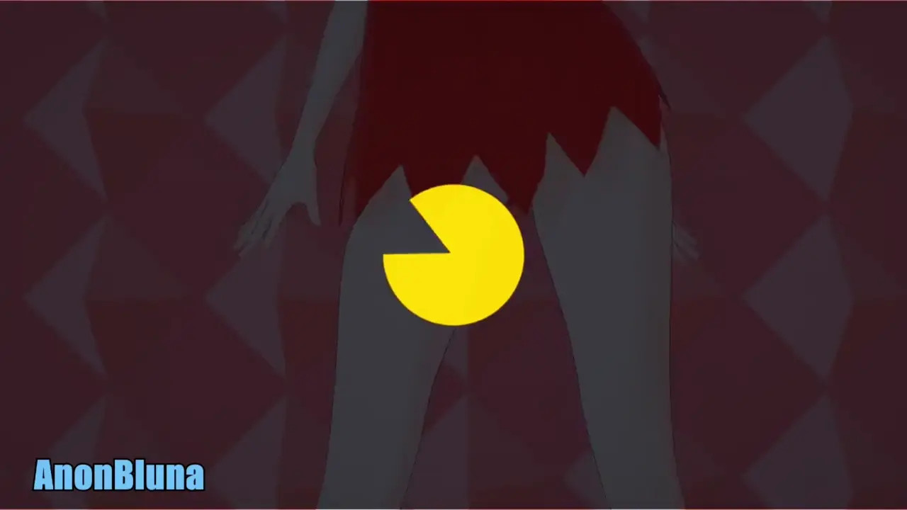 Pac-Man ghost girl dancing