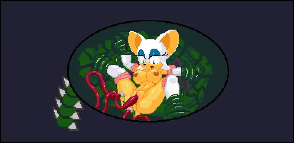 Piranha vore Rouge