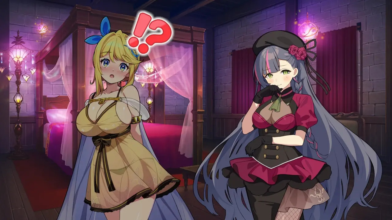 Dot Abyss - Elaiza Brothel Scene