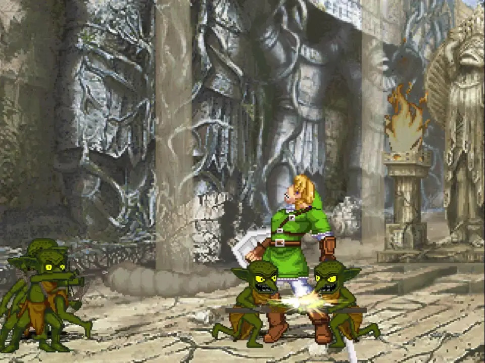 MUGEN Request#271: Goblin Party Fucks Link