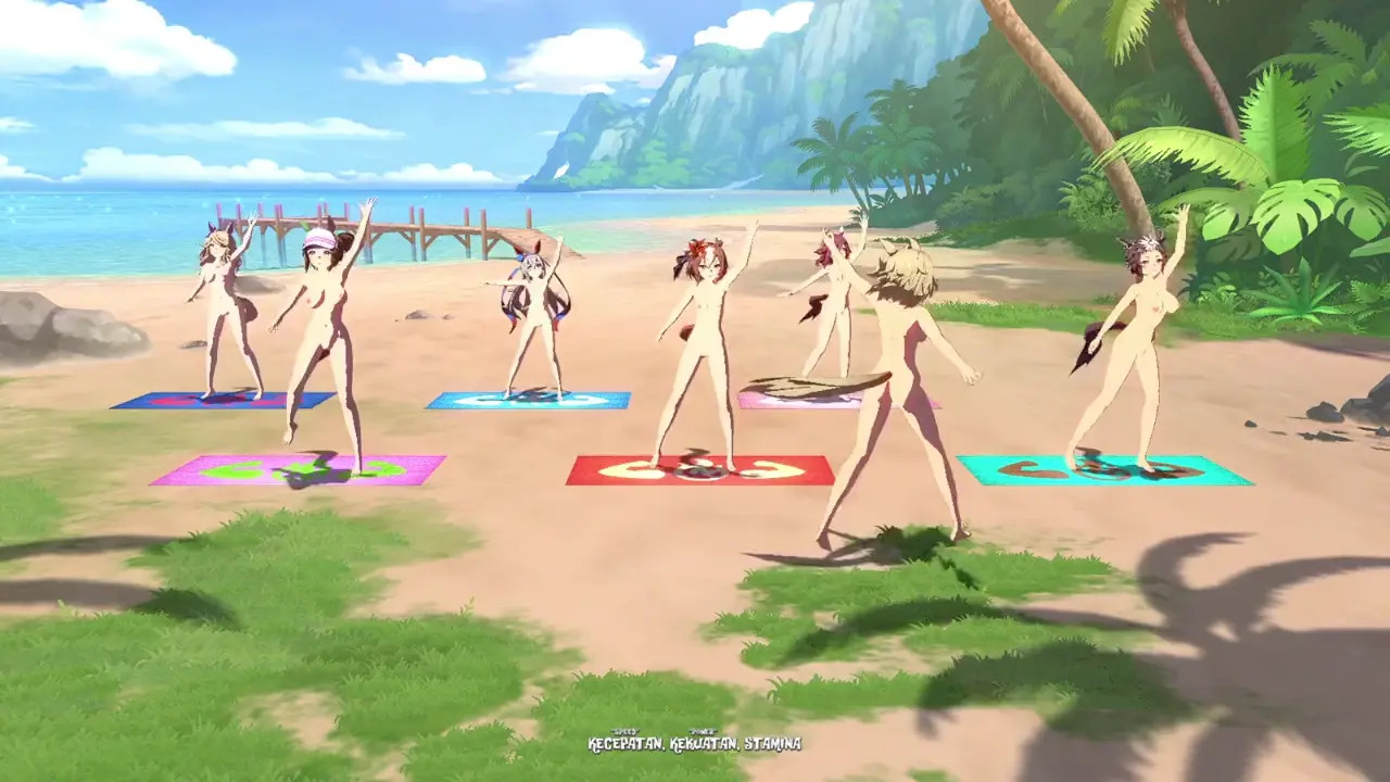Tucker's Skill Up Island Nude Mod Umamusume