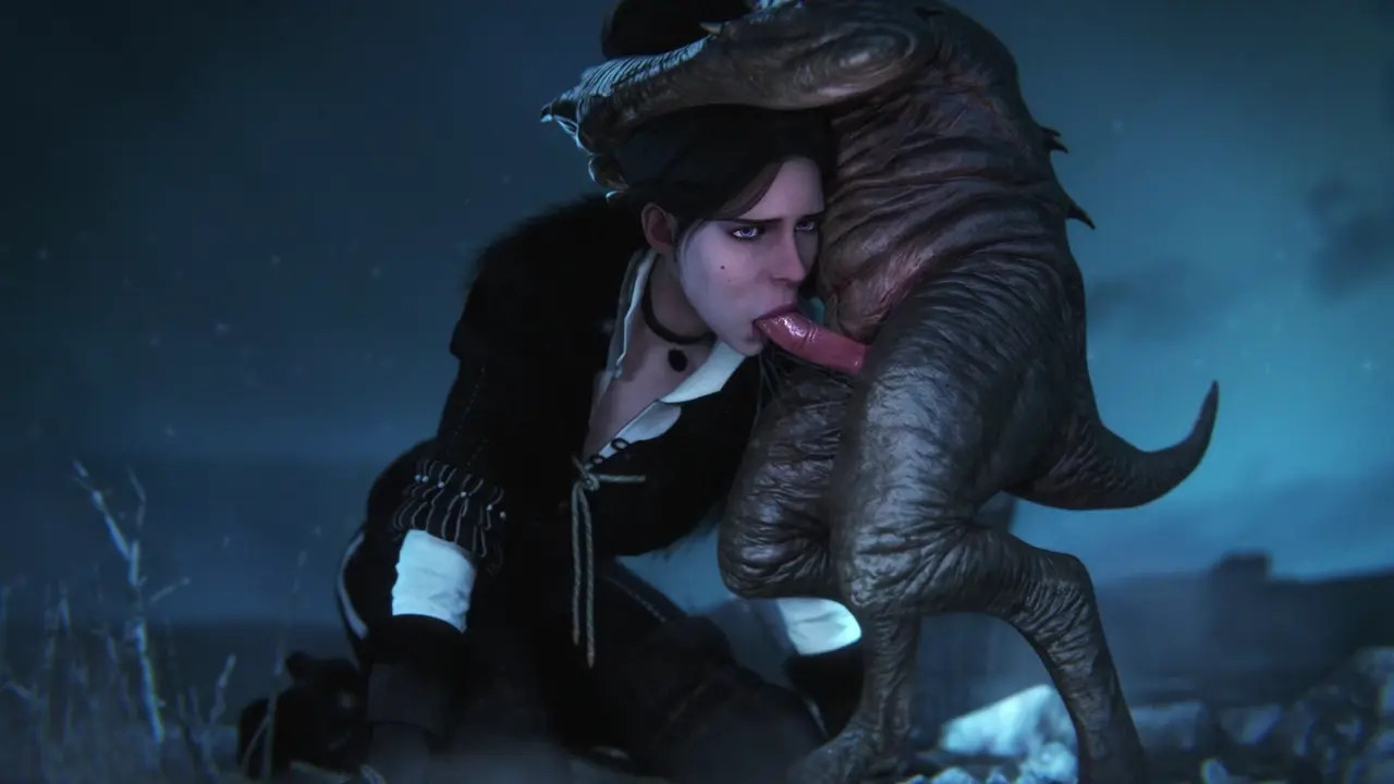 Yennefer Blowjob 1 [NO WM][FraxXlr][4K60FPS]