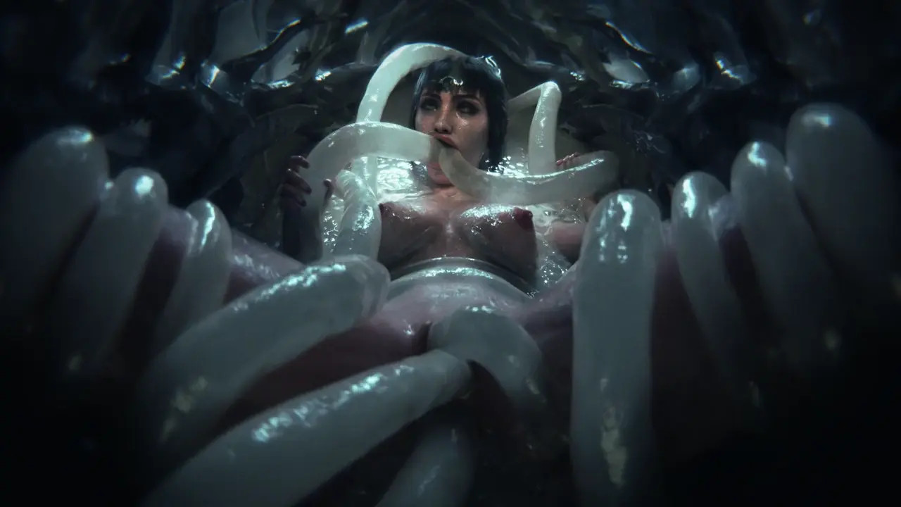 Shadowheart Tentacles [NO WM][Gifdoozer][4K60FPS]