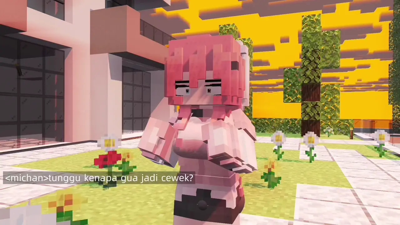 Michan sex animasi minecraft