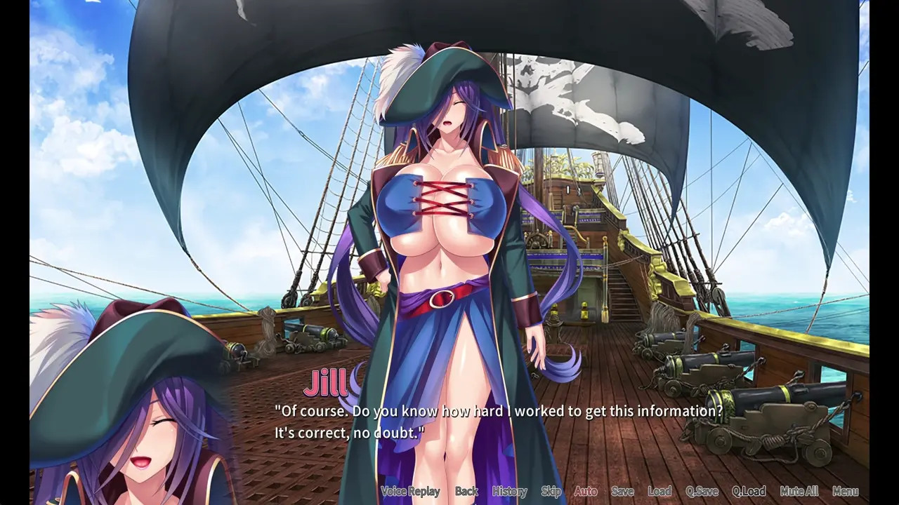 Pirate Booty and Bukkake Buccaneer - Scene 1