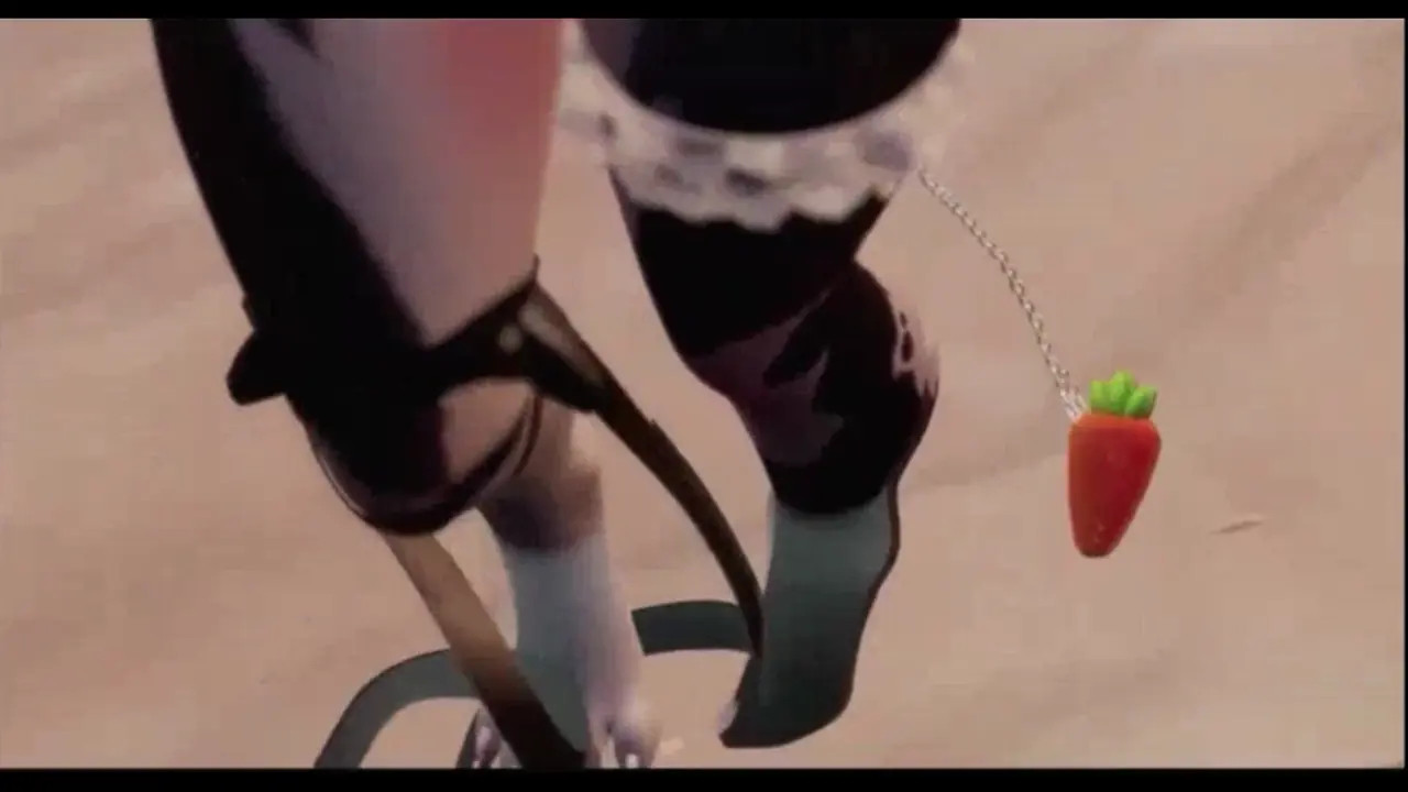 Beach Bunny Riding Dildo
