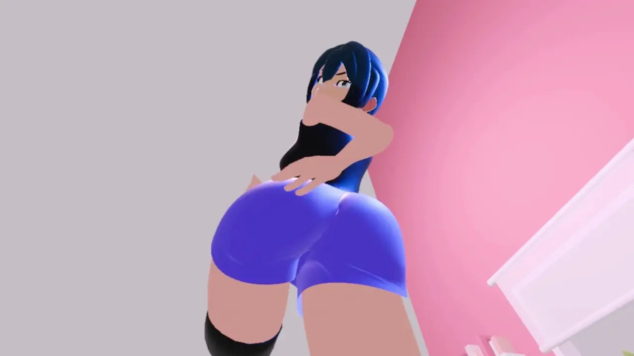 Luna is back in 3D and wants to show her anus to her fans.