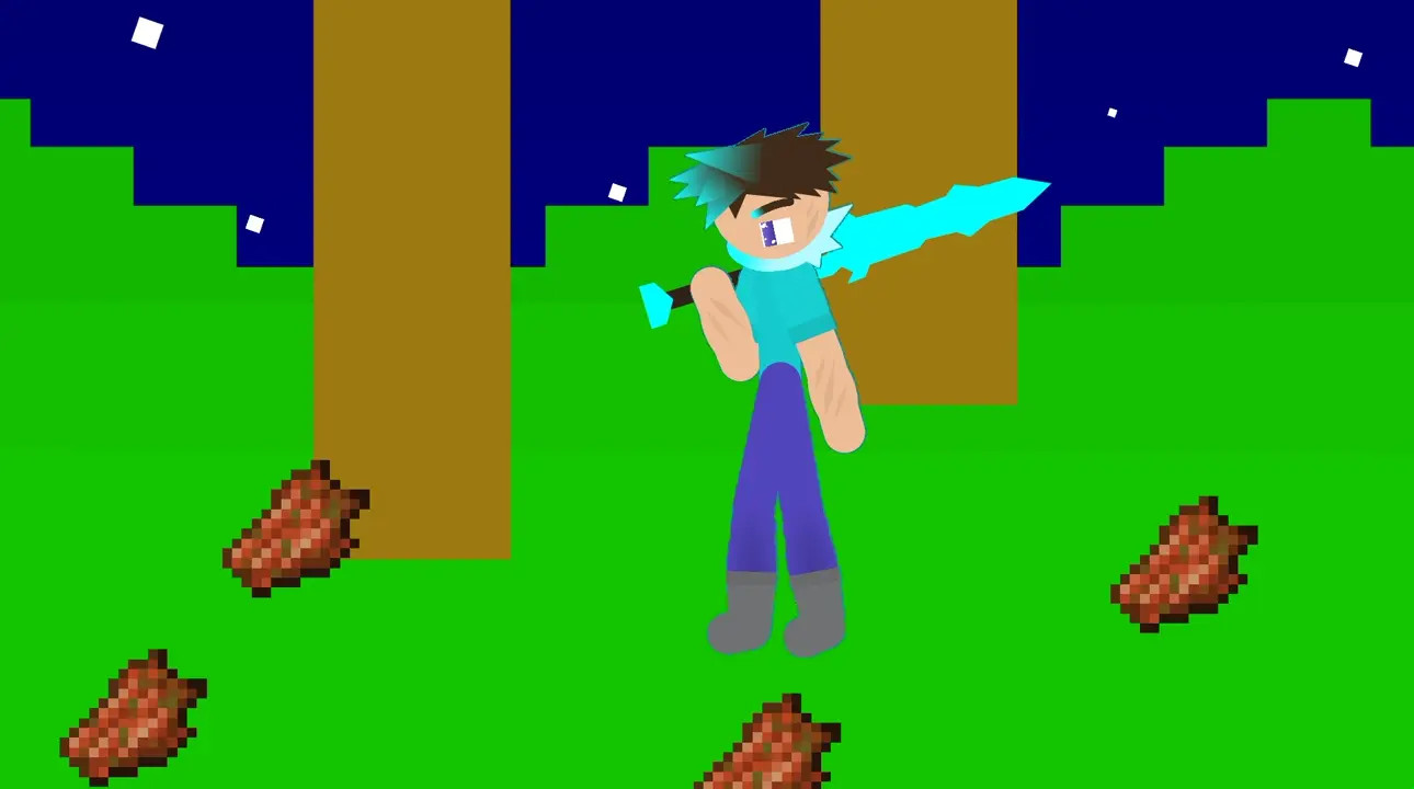 Minecraft Harem Encounter - Zombie Girl Encounter [TVGirlCraft]