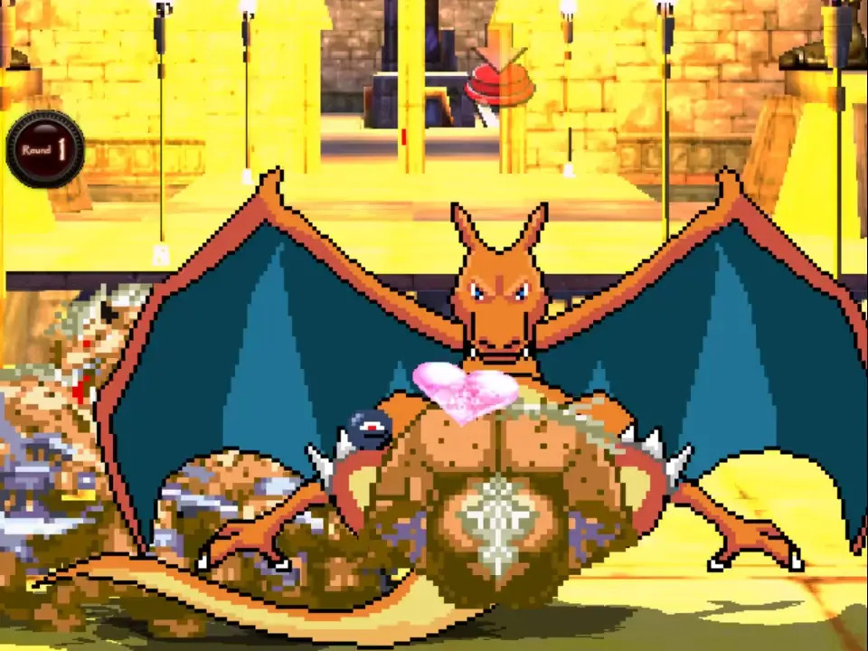 MUGEN Request#276: Hyper Gnoll Raid Fucks Charizard