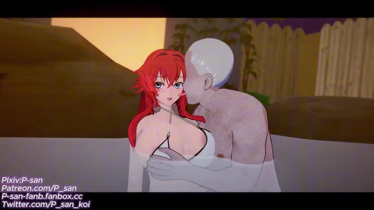 Rias Gremory time stop NTR