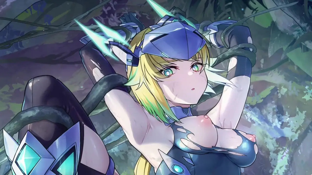 Trapped android girl get forced into pleasure - Kaiju Princess 2