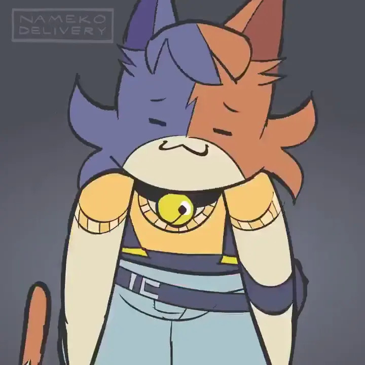 Cate meowdy cheers her goodboy up with her tits