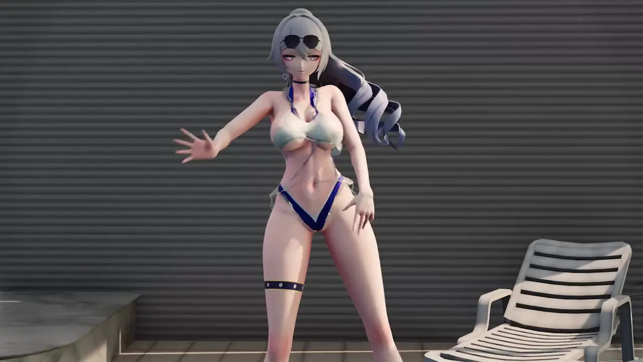 2.Bronya in pool - Adios