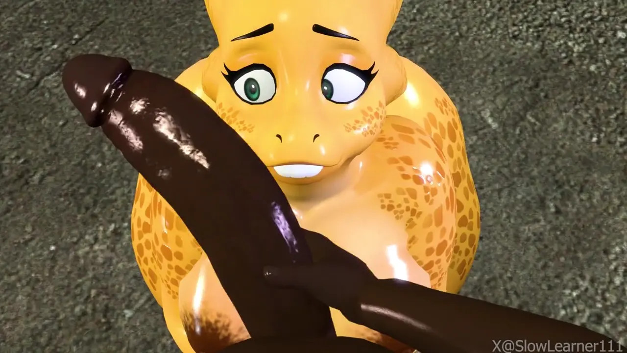 Alphys is Looking at the Dick Nude