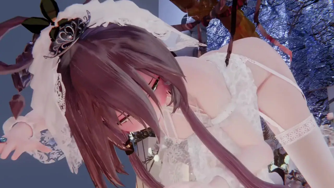 39【Insect】Insect Mating Luo Tianyi with Wedding Dress