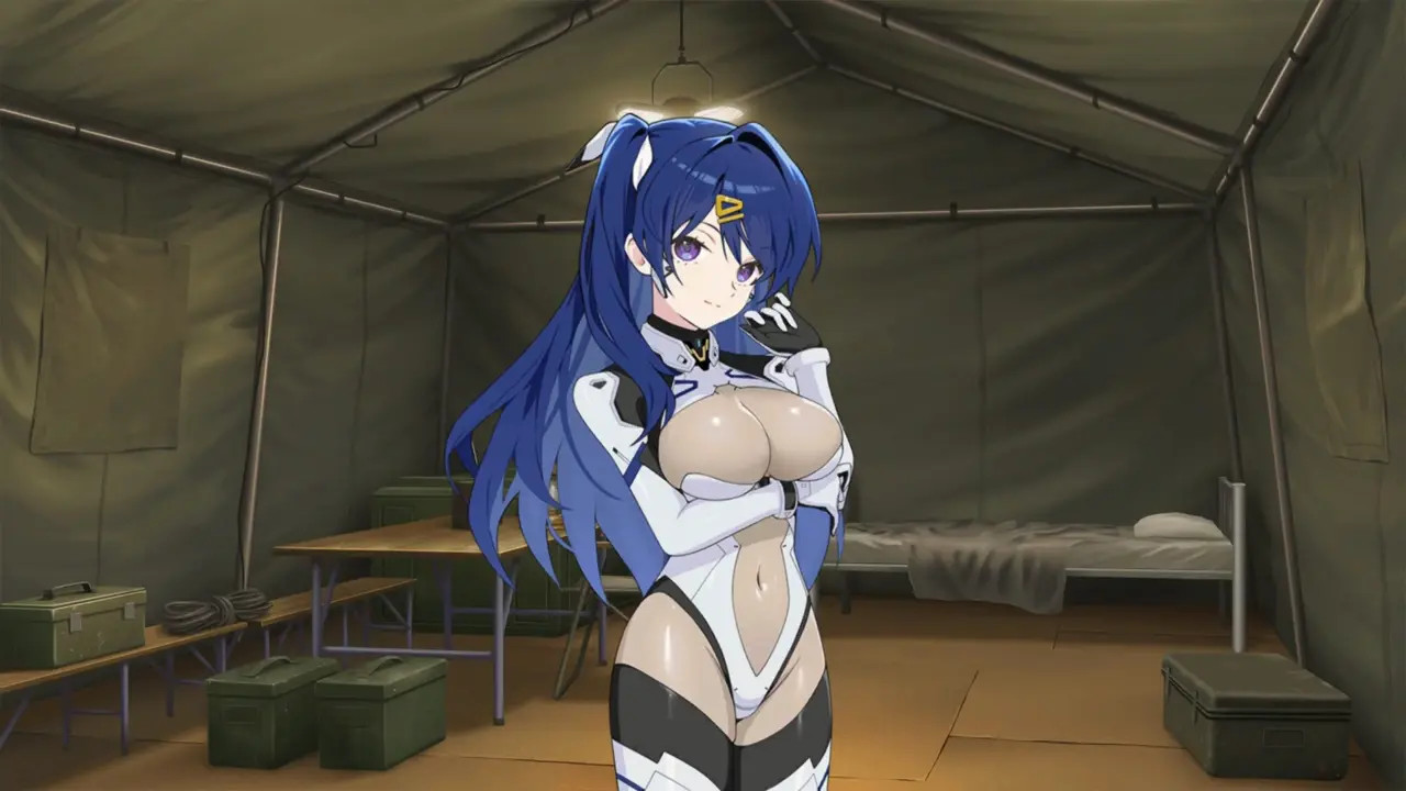 Chiyuru Tsukigase (Mech Suit) - Muv-Luv Girls Garden