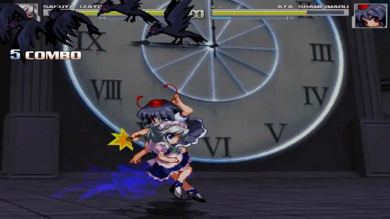 Sakuya Izayoi vs Aya Shameimaru