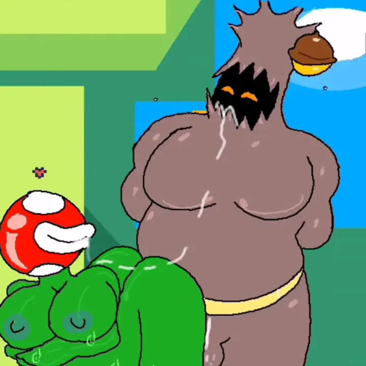 Treevil and piranha plant fuck(mario luigi bowser inside story)(porn)(cumshot)