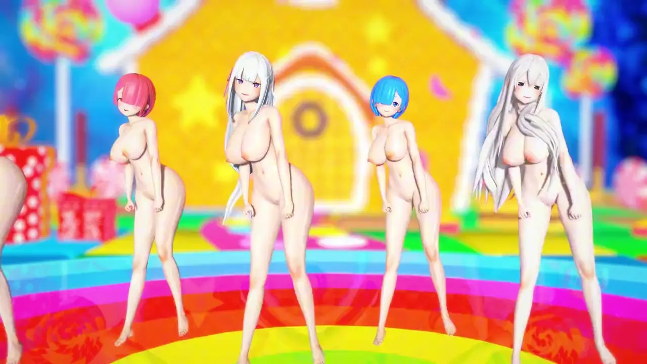 Re Zero 2 Nude SEX 4K