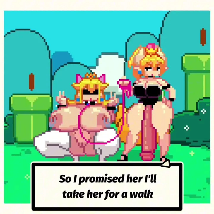 bowsette X peach