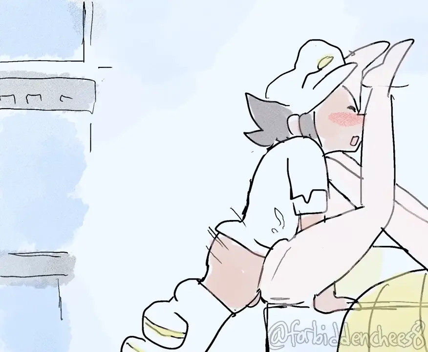 he's still humping her!!!!