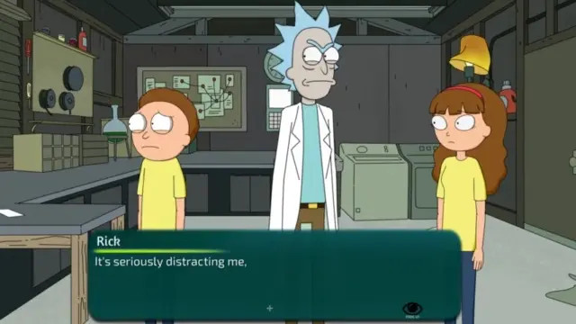 Rick and Morty: “a way back home” gameplay