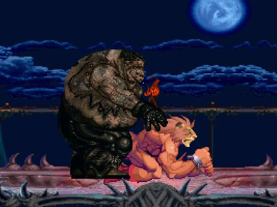 MUGEN: Buta Yaro fucks Leo