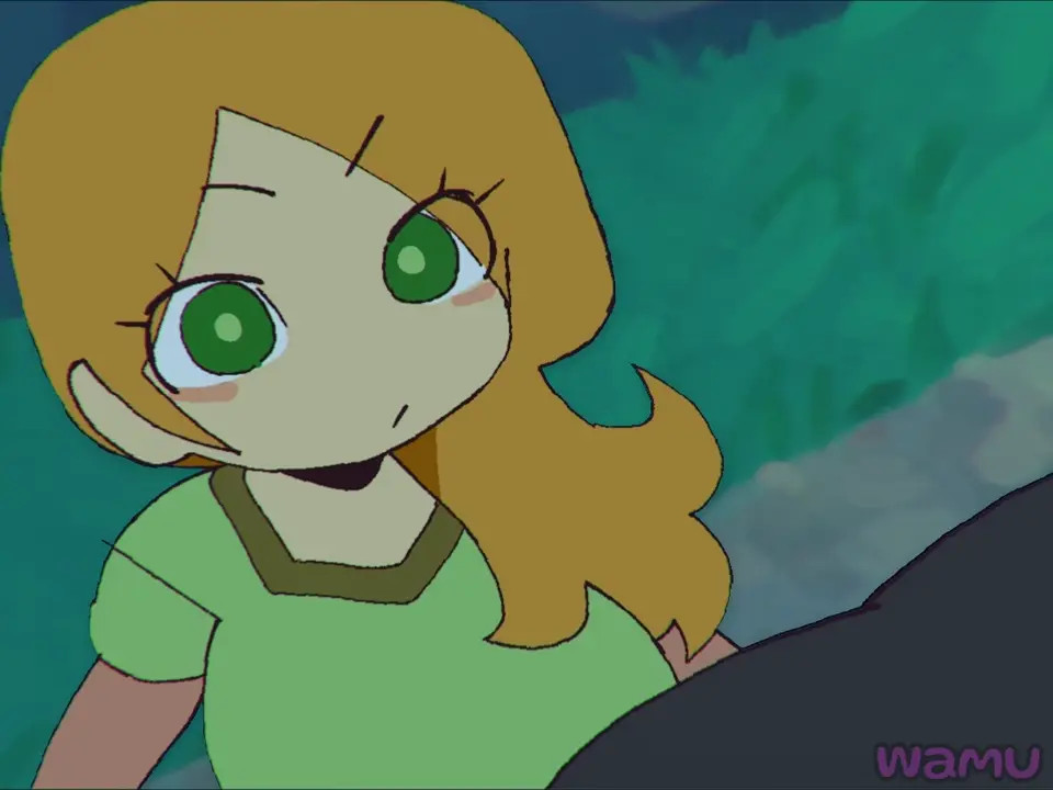 Wamudraws - Alex x Enderwoman (cut out segments)