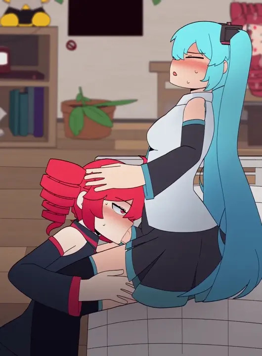 miku and teto | lunnysketch