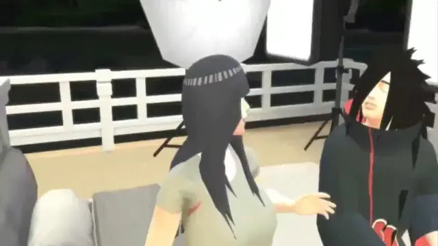 Hinata and madara