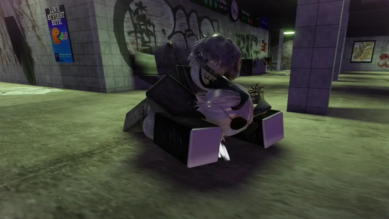 naughty girl gets fucked by a bully on the subway